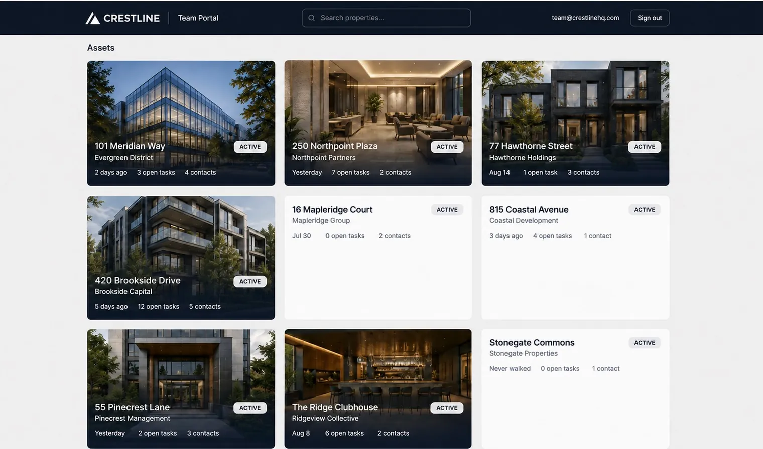 A client portal